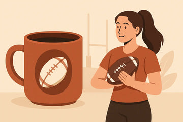 A Rugby Mug Gift for Women That Gets Used