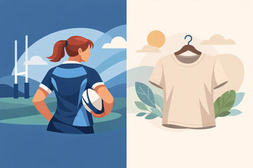 Women’s Rugby Tee vs Cotton Tee