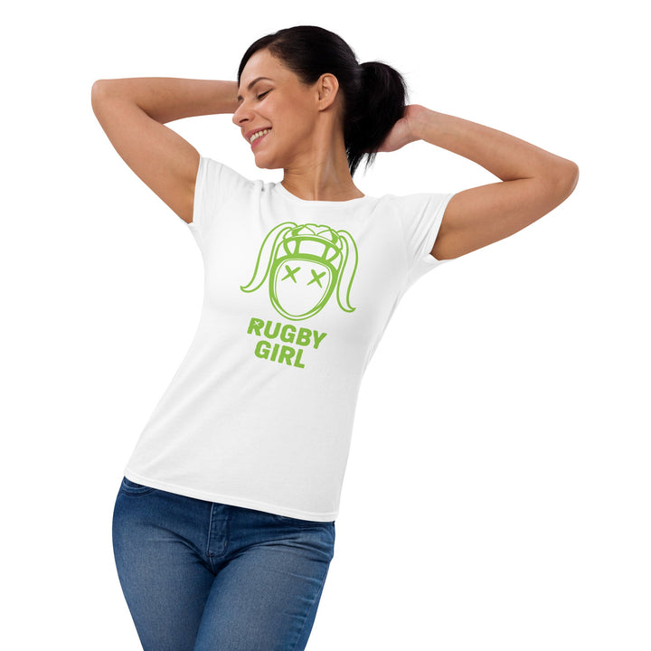 Rugby Girl Icon Tee – Lively Lime Design Rugby Branded Apparel